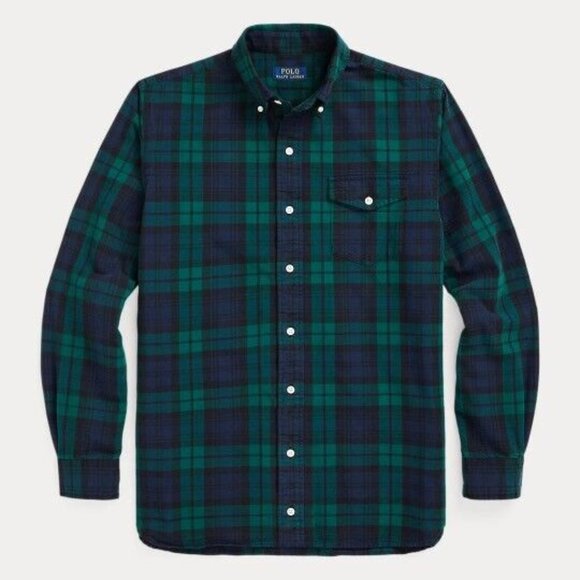 Polo Ralph Lauren Other - Polo Ralph Lauren Classic Fit Plaid Button Front Long Sleeve Flannel Shirt Sz XL